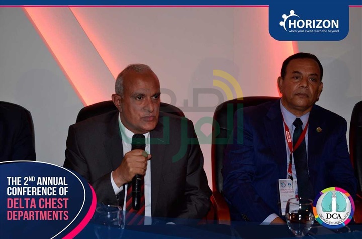 بالصور.. رئيس جامعة طنطا يشارك بمؤتمر الأمراض الصدرية بالمنصورة