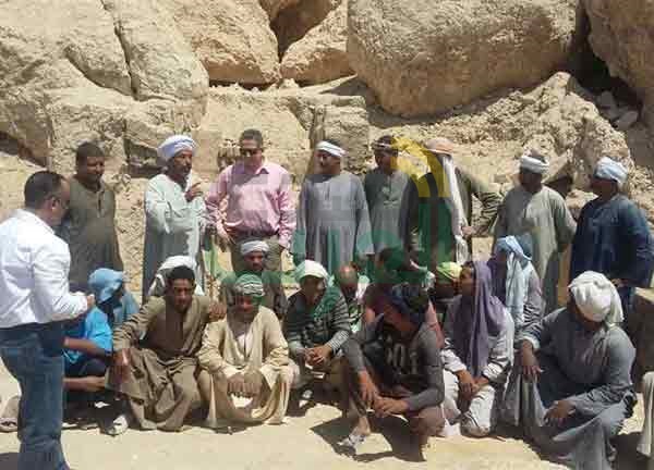 بالصور.. وزير الآثار يتفقد منطقة وادي الملوك بالأقصر  