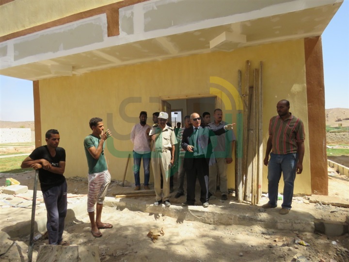 بالصور..  مدير أمن أسوان يتفقد الإنشاءات الجديدة بإدارة قوات الأمن