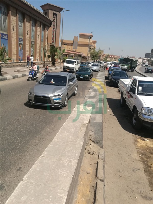 كثافات مرورية بمحاور وميادين القاهرة
