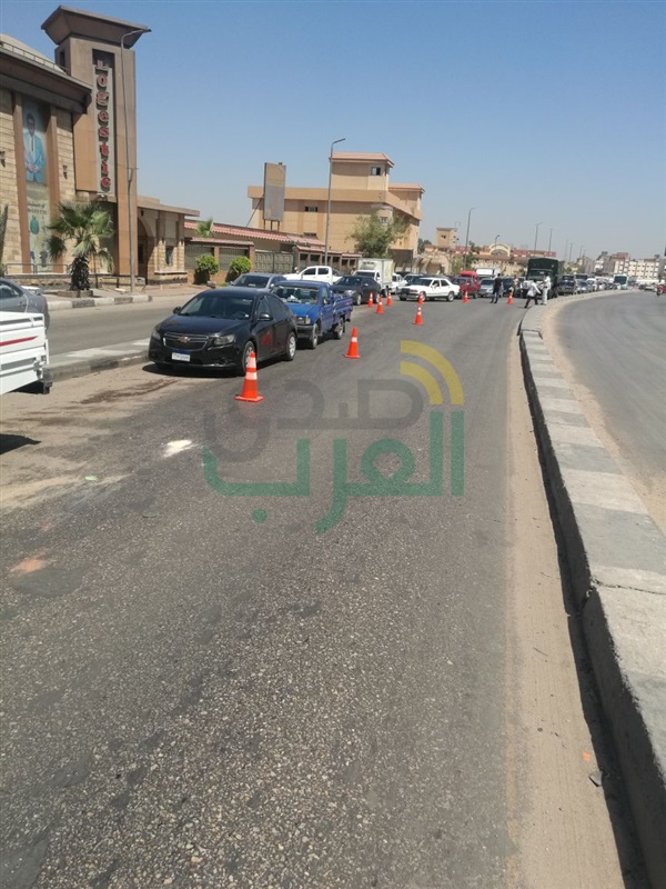 كثافات مرورية بمحاور وميادين القاهرة