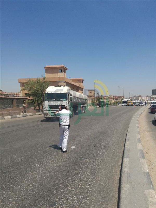 كثافات مرورية بمحاور وميادين القاهرة