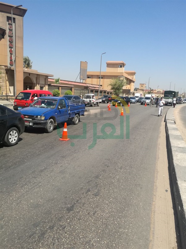 كثافات مرورية بمحاور وميادين القاهرة