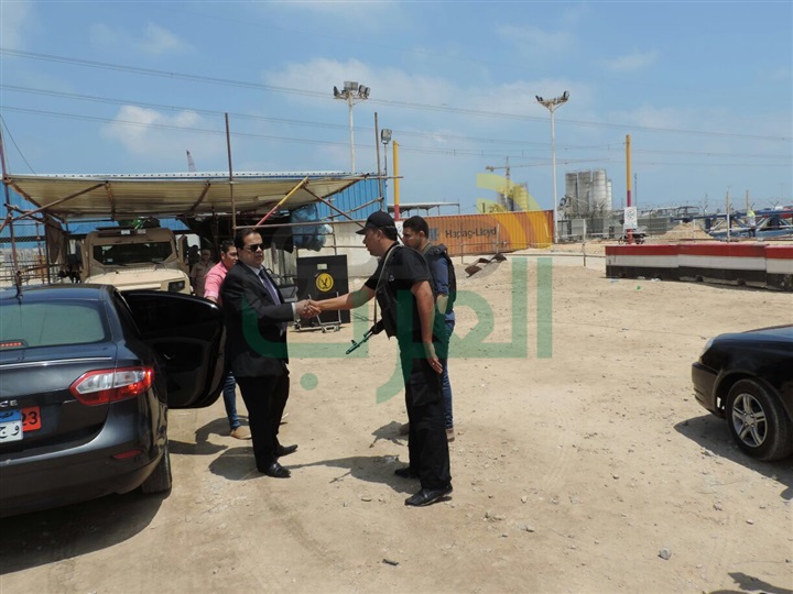 بالصور.. مدير أمن كفر الشيخ يفاجئ عددا من المواقع الشرطية بالبرلس