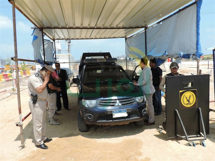 بالصور.. مدير أمن كفر الشيخ يفاجئ عددا من المواقع الشرطية بالبرلس