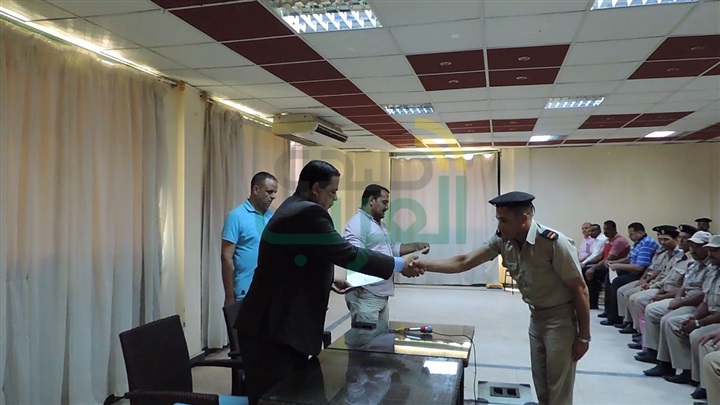 الداخلية ترفع شعار "روح التعاون" فى ختام الدورة 38 لأفراد شرطة كفرالشيخ 