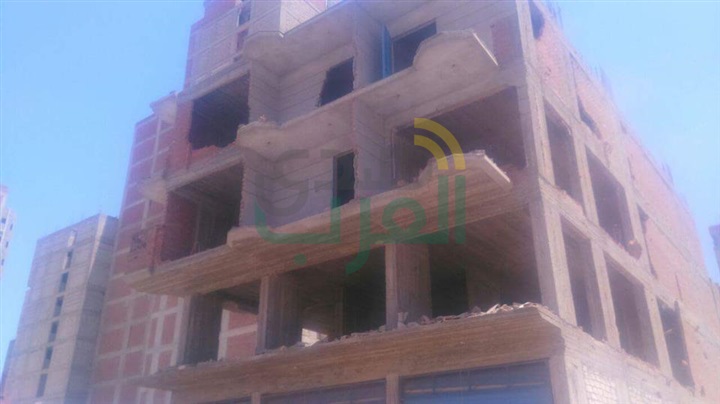 بالصور: حملة إزالة للتصدى للبناء المخالف بحي ثان المنتزة 