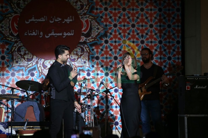 بالصور.. رنا سماحة ومحمد عباس يشاركان في إحياء مهرجان الأوبرا بالصور.. رنا سماحة ومحمد عباس يشاركان في إحياء مهرجان الأوبرا