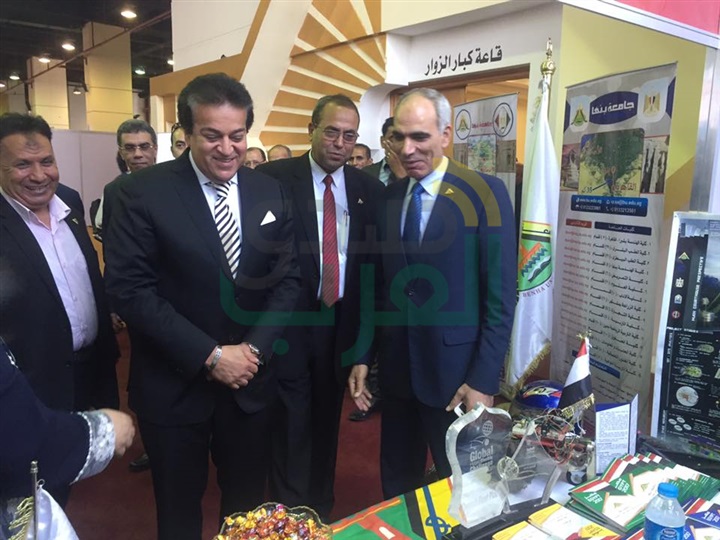 جامعة بنها تشارك فى معرض التعليم العالى