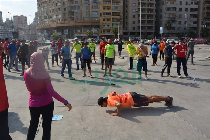 الشباب و الرياضة تستمر فاعلياتها فى صباح الرياضة السكندرية