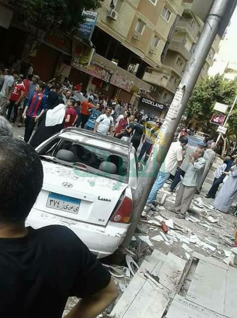 بالصور..التفاصيل الكاملة لانفجار المعادي 