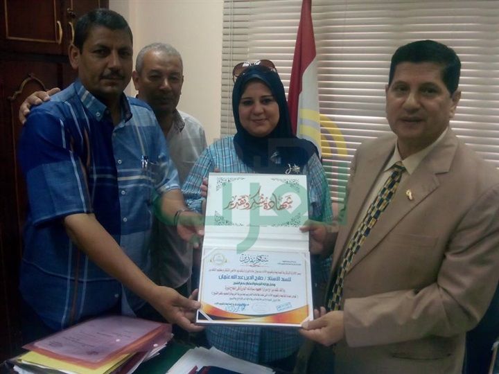 بالصور.. الإدارة المركزية بوزارة التعليم تكرم وكيل تعليم كفر الشيخ