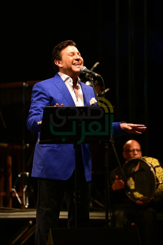 بالصور.. هاني شاكر يتألق في حفل مكتبة الإسكندرية
