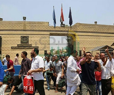 بالصور.. "صدى العرب" يرصد فرحة السجناء المفرج عنهم بمناسبة ذكرى ثورة يوليو