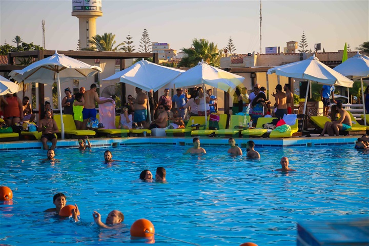 بالصور.. المدفعجية يثيرون جنون رواد سكاي بول في الساحل بالصور.. المدفعجية يثيرون جنون رواد سكاي بول في الساحل