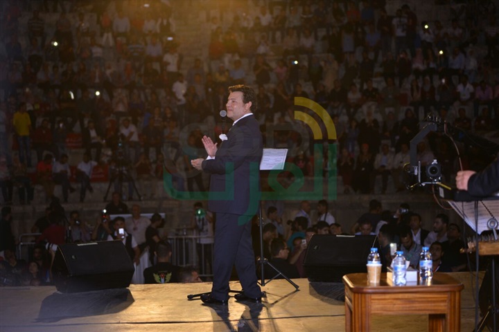 بالصور.. أمير الغناء العربي يشعل مهرجان جرش بأغنية خاصة للأردن بالصور.. أمير الغناء العربي يشعل مهرجان جرش بأغنية خاصة للأردن