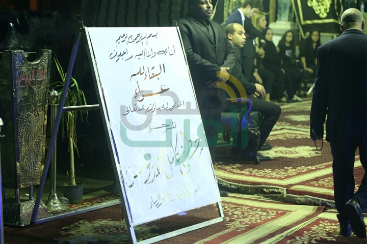 بالصور.. نجوم الفن في عزاء والد ريم مصطفى بالصور.. نجوم الفن في عزاء والد ريم مصطفى