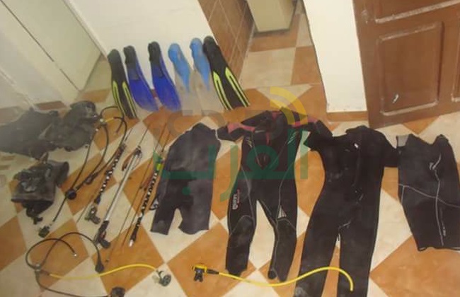 بالصور.. ضبط معدات وأدوات صيد بمرسى علم