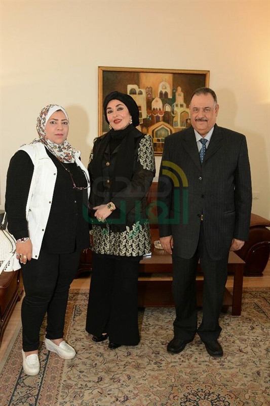 رئيسة الاتحاد العربي لمكافحة التزوير والتزيف تلتقى أمين عام جامعة الدول العربية 