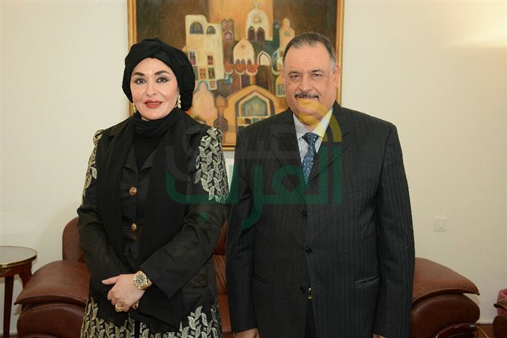رئيسة الاتحاد العربي لمكافحة التزوير والتزيف تلتقى أمين عام جامعة الدول العربية 