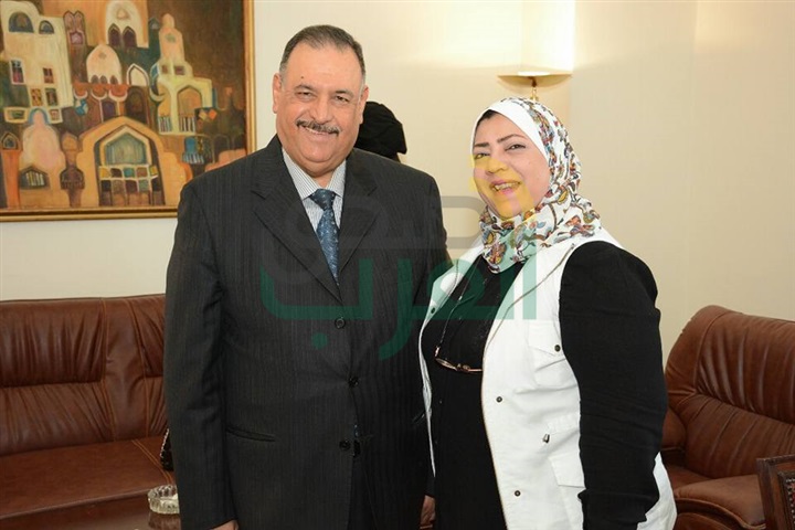 رئيسة الاتحاد العربي لمكافحة التزوير والتزيف تلتقى أمين عام جامعة الدول العربية 