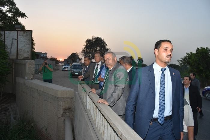 وزير النقل ومحافظ الشرقية  يتفقدان طريقي (الزقازيق - أبو حماد / الزقازيق – السنبلاوين)