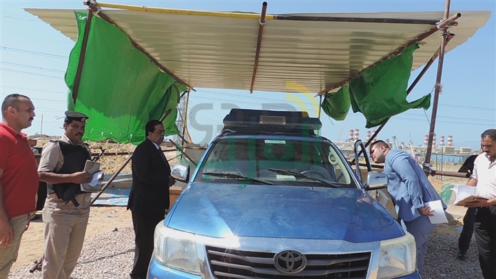 بالصور.. مدير أمن كفر الشيخ يتفقد الخدمات الأمنية لمحطة كهرباء البرلس