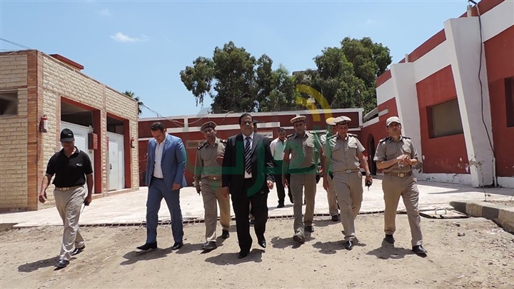 بالصور.. مدير أمن كفر الشيخ يتفقد الخدمات الأمنية لمحطة كهرباء البرلس
