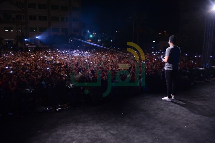 بالصور.. حماقي يتألق في حفل تخرج "المنصورة كوليدج" بحضور آلاف الطلاب بالصور.. حماقي يتألق في حفل تخرج "المنصورة كوليدج" بحضور آلاف الطلاب