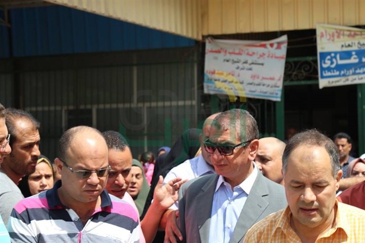 محافظ كفر الشيخ يحيل 81 طبيبا بالمستشفى العام للتحقيق