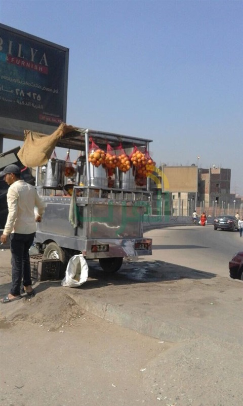 بالصور.. إزالة الإشغالات أعلى الطريق الدائري