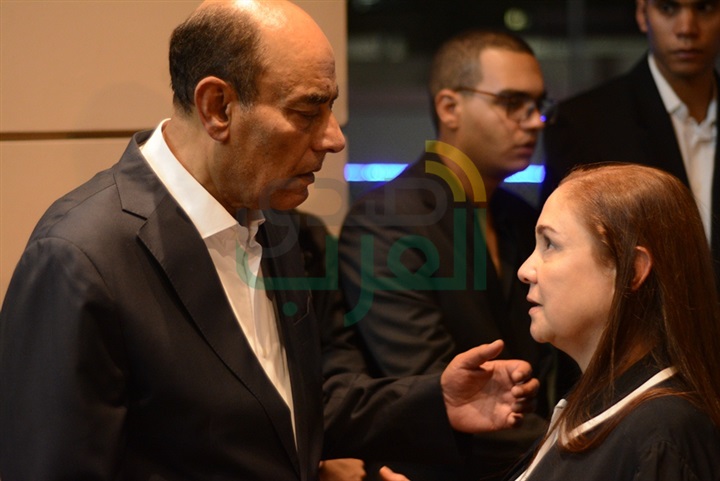 بالصور.. نجوم الفن في عزاء شقيق الفن احمد بدير