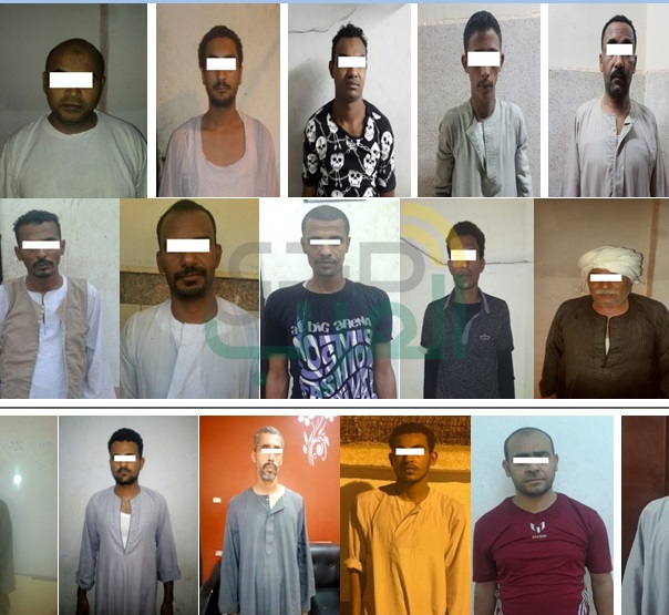  بالصور.. الداخلية تدك حصون الإجرام بقنا وتضبط 337 قطعة سلاح و100 كيلو بانجو  