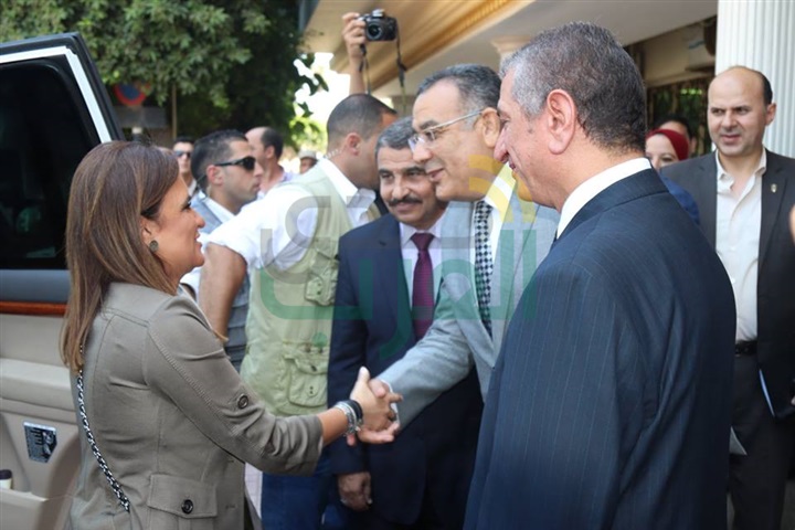 بالصور.. محافظ كفر الشيخ يستقبل وزيري الإنتاج الحربى والاستثمار