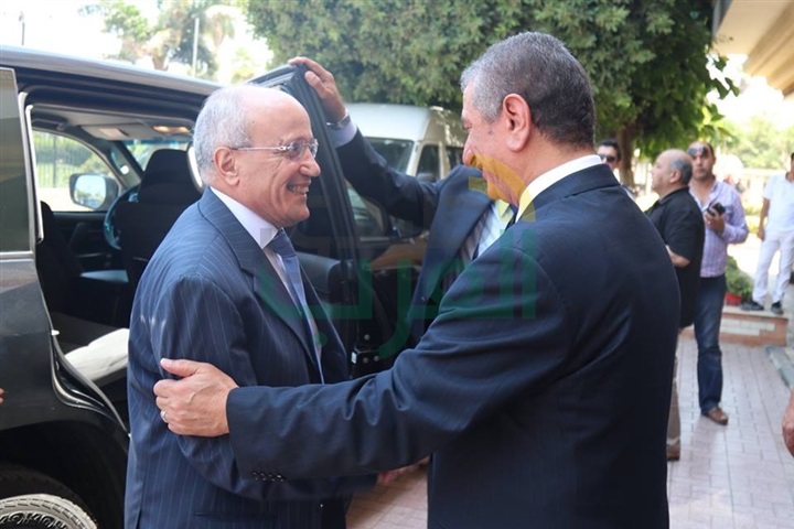بالصور.. محافظ كفر الشيخ يستقبل وزيري الإنتاج الحربى والاستثمار