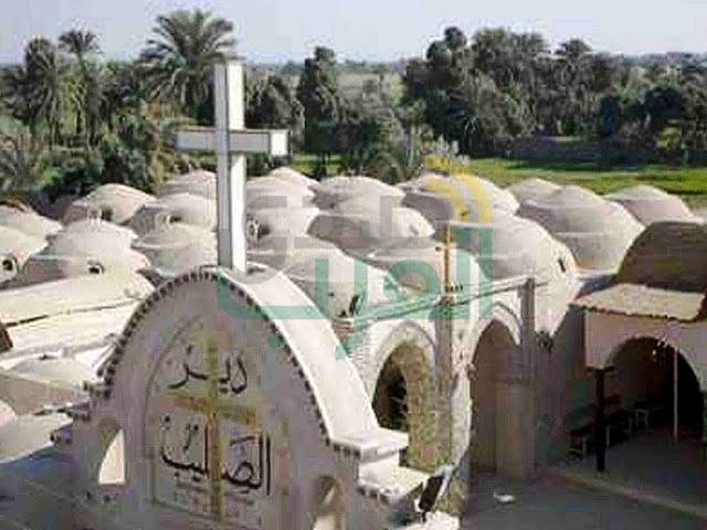دير الصليب المقدس أشهر الأديرة القبطية الأرثوذكسية بـ" نقادة "