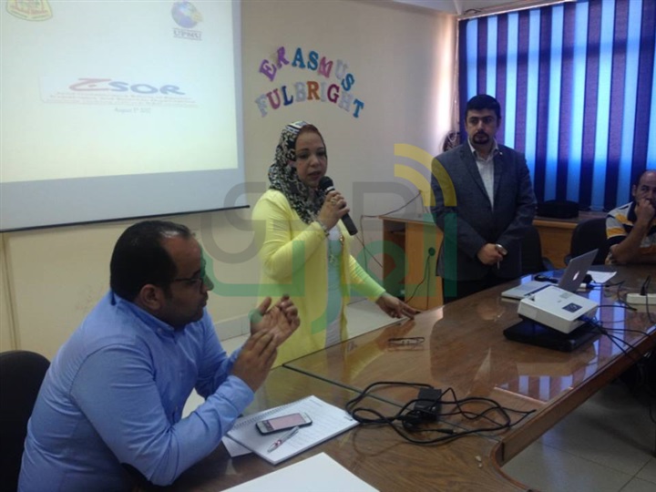 ورشة عمل عن مشروعات جسور بجامعة الزقازيق