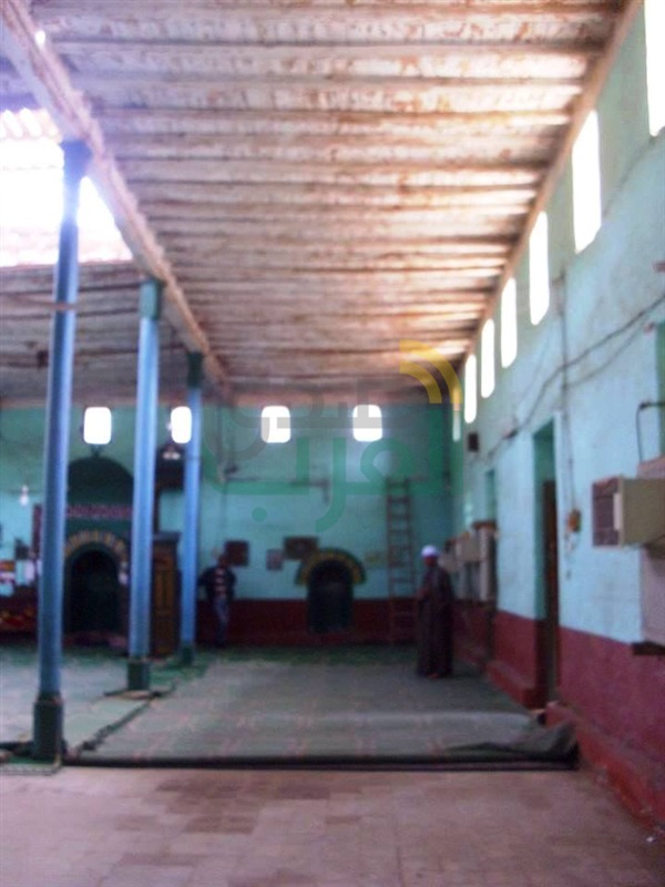 بالصور..  المسجد العُمري بسمهود أقدم مسجد ذو أعمدة خشبية بقنا