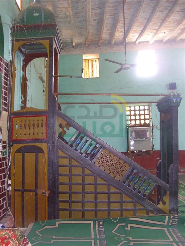 بالصور..  المسجد العُمري بسمهود أقدم مسجد ذو أعمدة خشبية بقنا