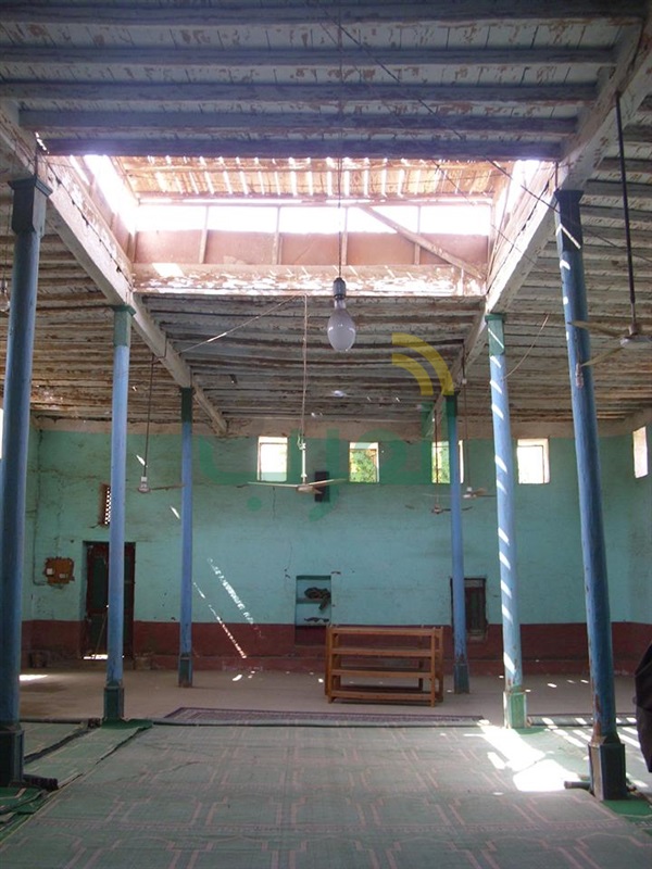 بالصور..  المسجد العُمري بسمهود أقدم مسجد ذو أعمدة خشبية بقنا