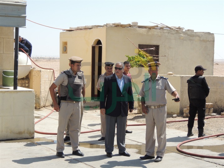 مدير أمن قنا يتفقد الأكمنة الثابتة وخدمات تأمين الطرق الخارجية