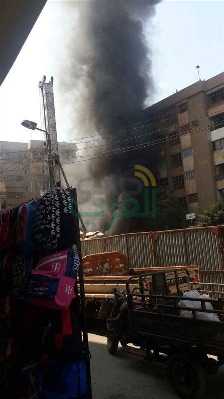 إصابة ثلاثة أشخاص وخسائر 3 مليون جنيه فى حريق خيم ببنها