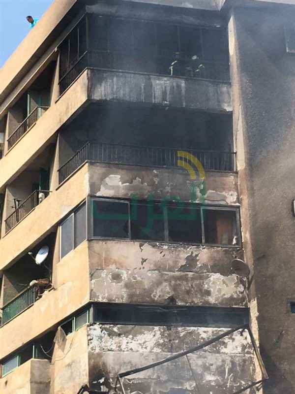 إصابة ثلاثة أشخاص وخسائر 3 مليون جنيه فى حريق خيم ببنها