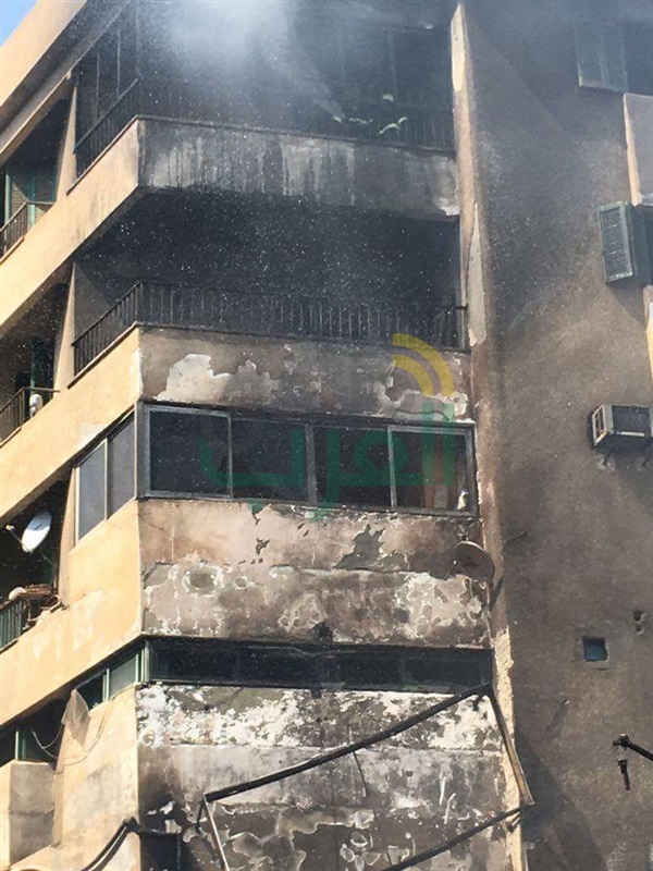 إصابة ثلاثة أشخاص وخسائر 3 مليون جنيه فى حريق خيم ببنها