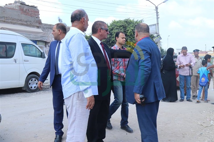 بالصور.. محافظ كفر الشيخ يتابع أعمال افتتاح المحور الجديد بشرق المدينة
