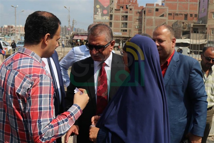 بالصور.. محافظ كفر الشيخ يتابع أعمال افتتاح المحور الجديد بشرق المدينة