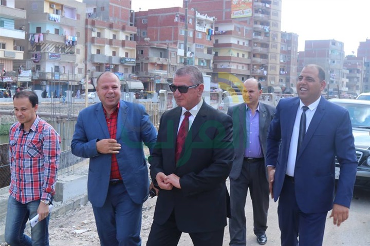 بالصور.. محافظ كفر الشيخ يتابع أعمال افتتاح المحور الجديد بشرق المدينة