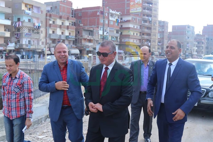 بالصور.. محافظ كفر الشيخ يتابع أعمال افتتاح المحور الجديد بشرق المدينة