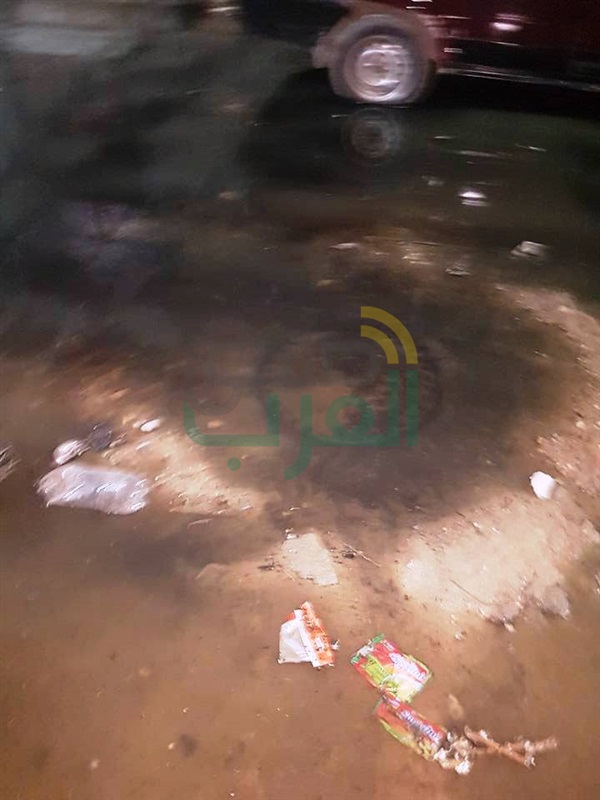 بالصور.. مياه الصرف الصحى تغرق منطقة الشئون بقنا