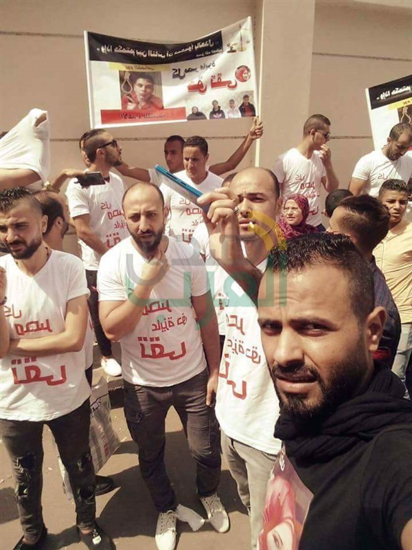 بالصور.. وصول المتهمين بقتل "عروس بنها" إلى محكمة الجنايات